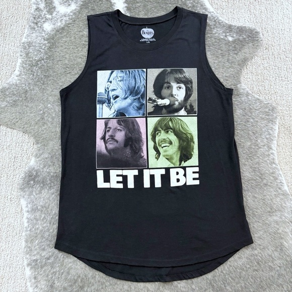 The Beatles 'Let It Be' Graphic Tank Top - Picture 3 of 9